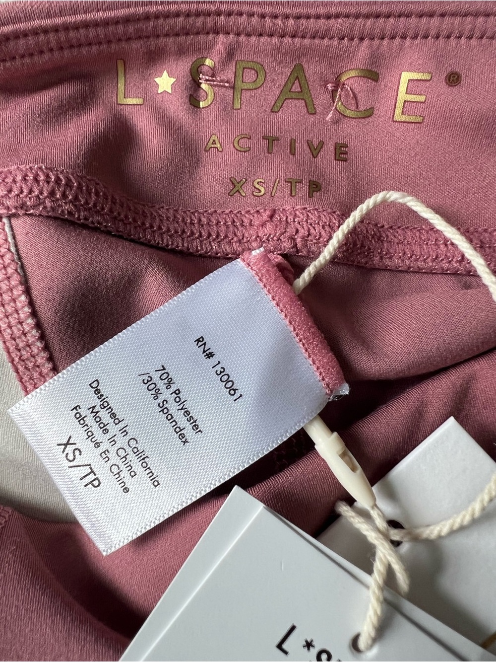 L*SPACE Make Waves Matching Set in Rose Size XS NWT - Picture 11 of 13